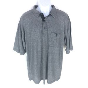 Tour Classics Men's Gray Polo Shirt XL